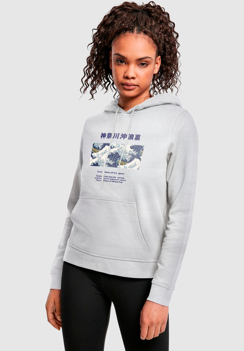 Merchcode APOH - HOKUSAI - Hoodie - heather grey