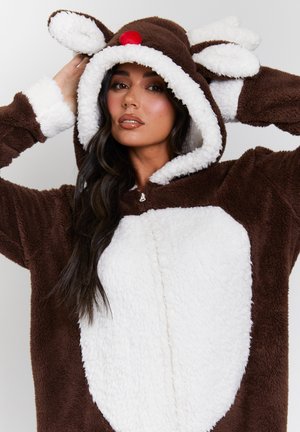 ALL IN ONE REINDEER  - Pyjama - brown