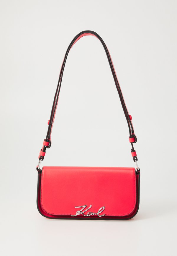 SIGNATURE - Cross body bag - hibiscus2