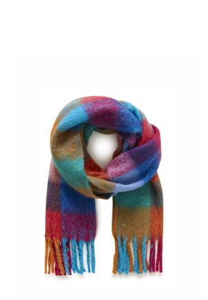 FALBERTA - Šalle - red multi check