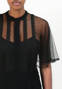 TWINSET WOVEN OVERALLS - Tuta jumpsuit - nero
