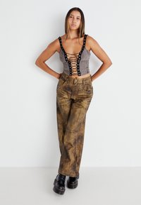 Jaded London FADED COLOSSUS - Hlače - brown