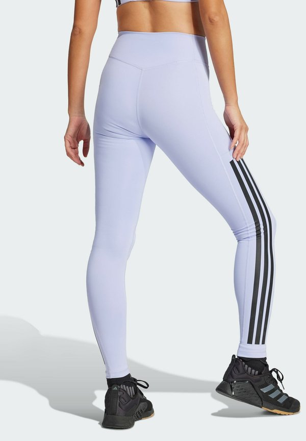 OPTIME 3-STRIPES FULL LENGTH - Leggings - violet tone4