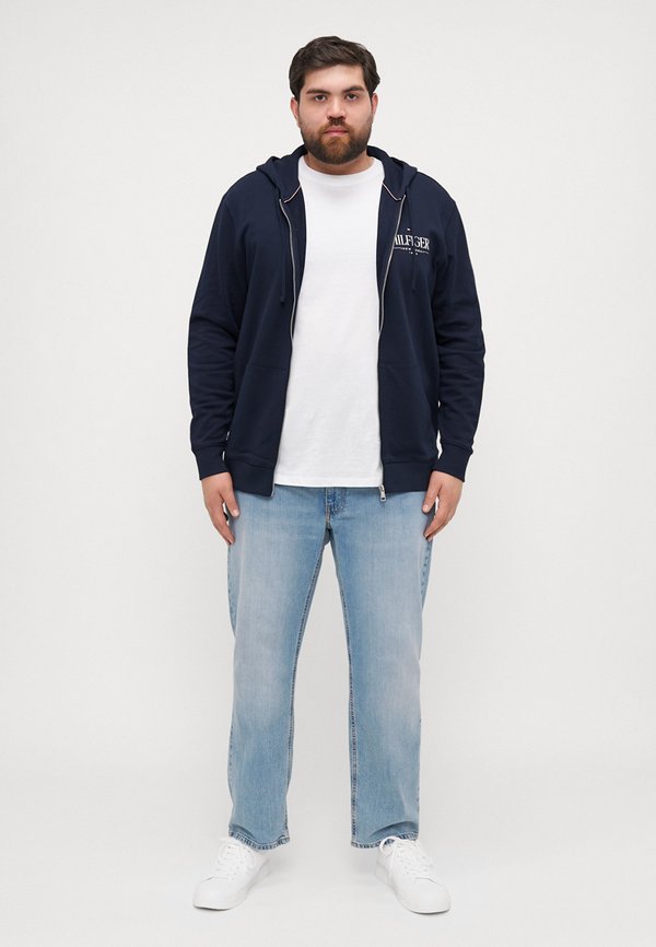 STACKED HOODED ZIP - Zip-up sweatshirt - desert sky3