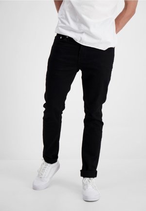 Slim fit jeans - black