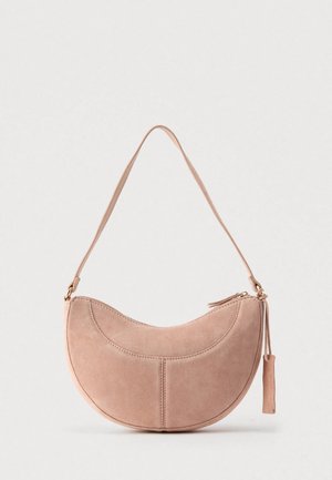 LEATHER - Sac à main - marshmallow