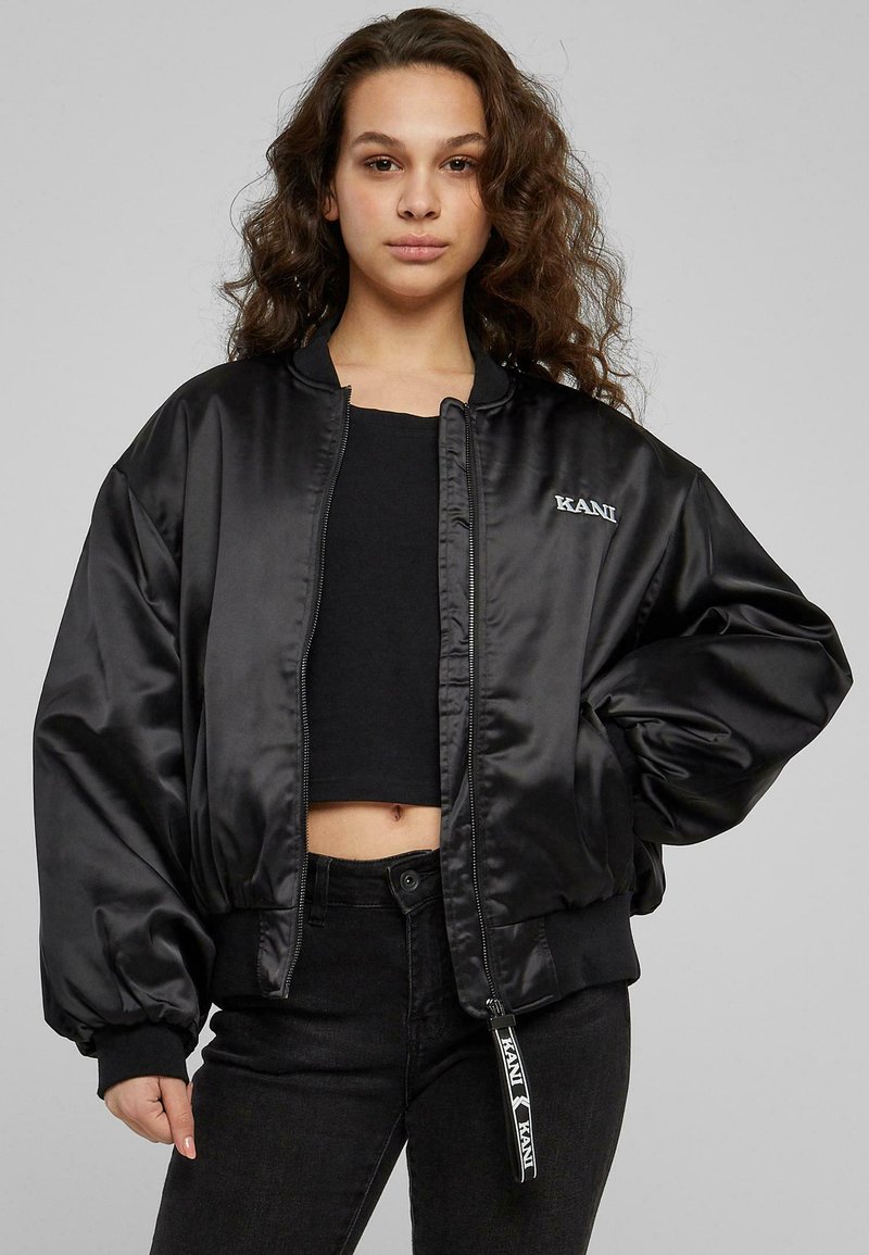 Karl Kani RETRO - Bomber tipa jaka - black