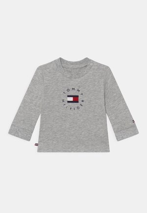 BABY HERITAGE LOGO TEE UNISEX - Camiseta de manga larga - light grey heather