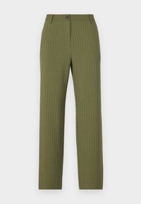 ONLKIYA WIDE PANT - Housut - winter moss/white