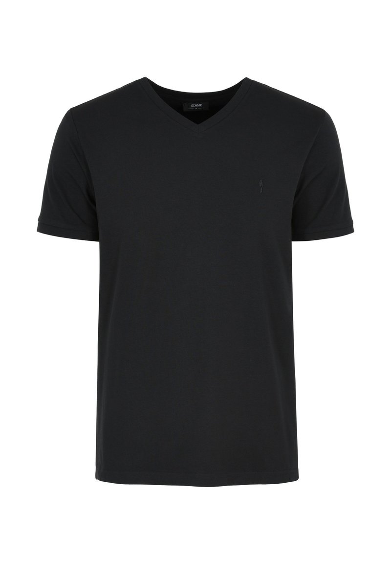 OCHNIK T-shirt basic zwart