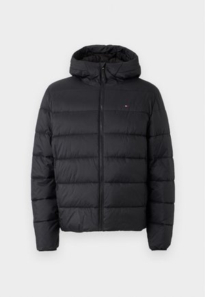 Tommy Hilfiger HOODED JACKET - Lett jakke - black