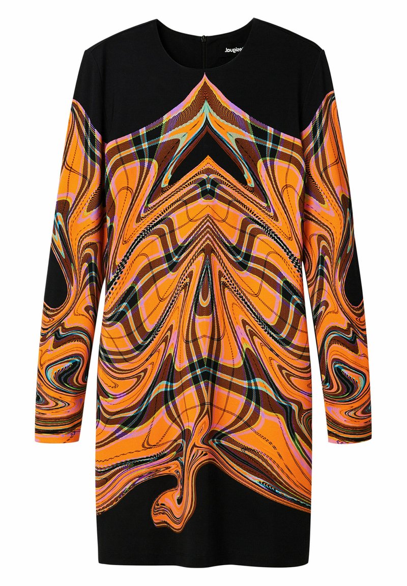 Desigual Jerseyjurk oranje