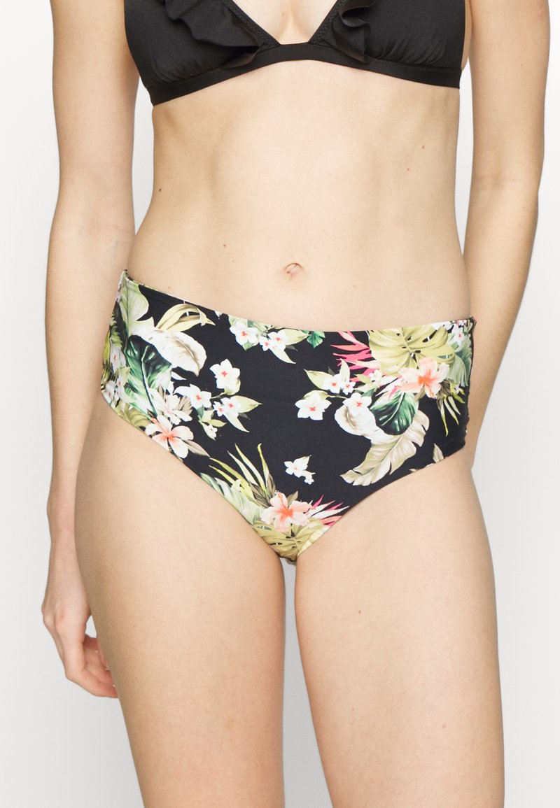 Rip Curl THE COAST ROLL UP Bikini bottoms black Zalando.ie