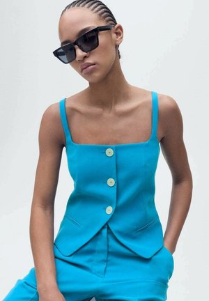 TEMPO - Vest - blauw