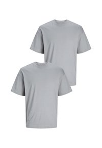 Jack & Jones 2ER-SET RUNDHALS DROPPED SHOULDER  - T-Shirt basic - grau