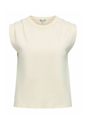 Object, VEST TOP KNITTED - Débardeur - birch