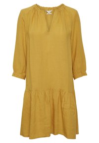 Part Two Vestido informal - mottled dark yellow
