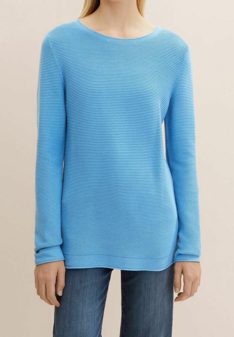 TOM TAILOR Neule - light blue