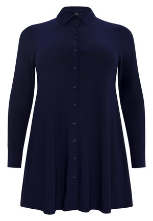 YOEK WITH COLLAR - Chemisier - blue