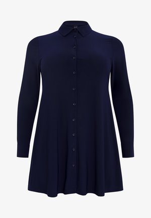 YOEK WITH COLLAR - Chemisier - blue