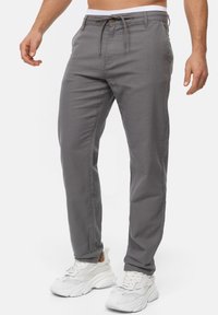 INDICODE JEANS INCLIO - Trousers - pewter