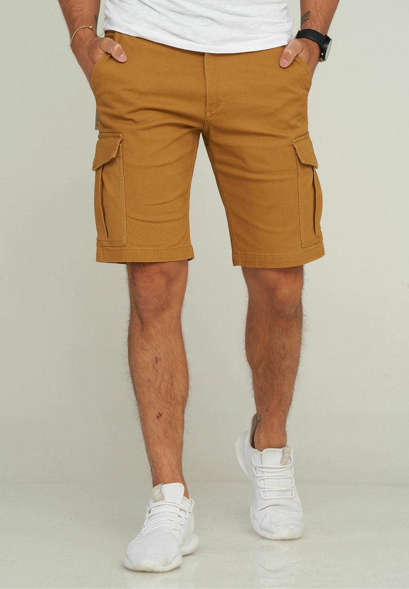 Jack & Jones JOE CARGO SHORTS - Shorts - bistre