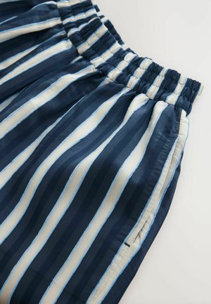 Next REGULAR FIT - STRIPED   - Kelnės - navy
