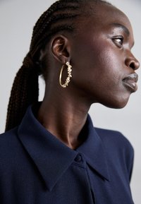 VINE LEAF HOOP - Øredobber - gold-coloured