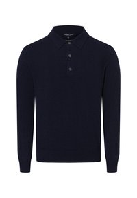 Andrew James ANDREW JAMES PURE CASHMERE PULLOVER - Poloshirt - marine