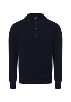 ANDREW JAMES PURE CASHMERE PULLOVER - Polo shirt - marine