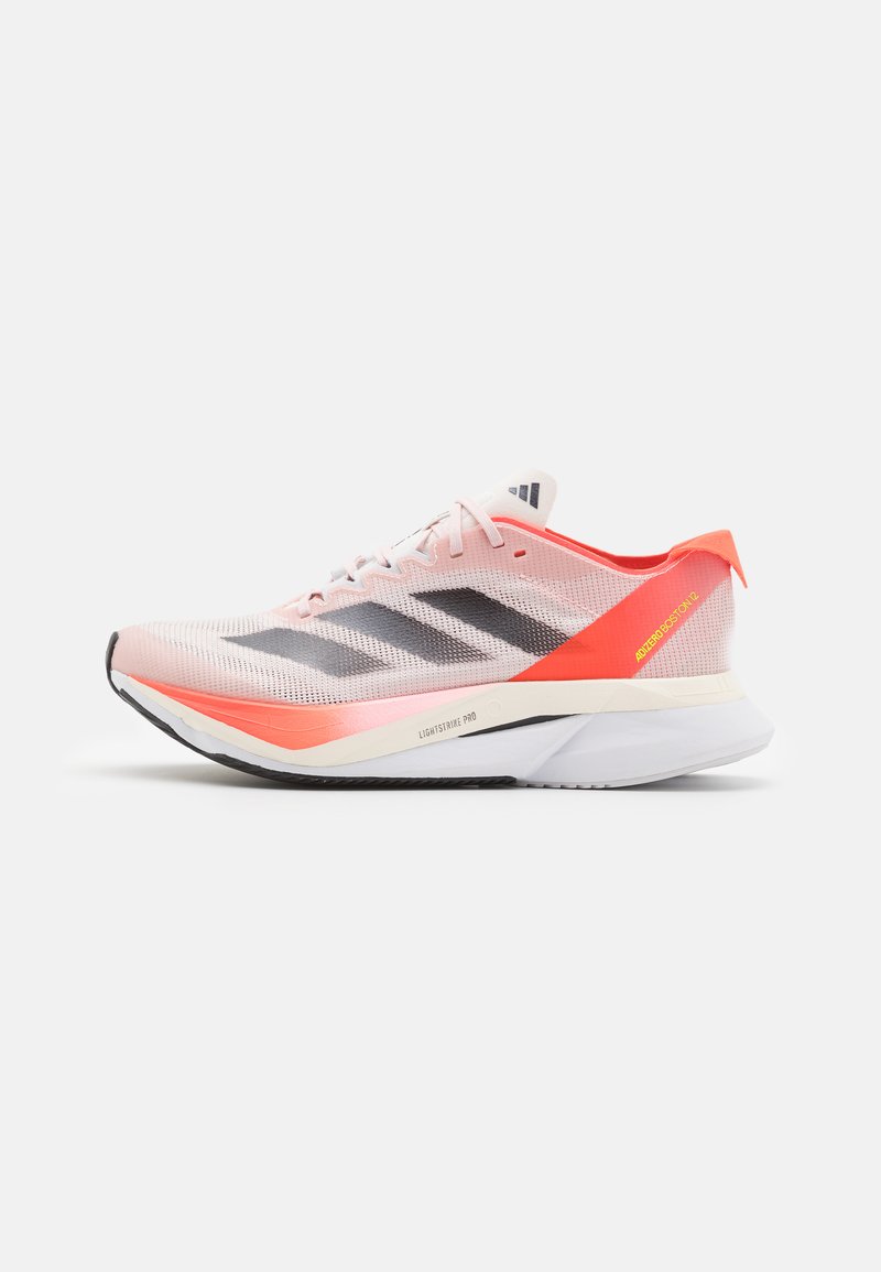 adidas Performance - ADIZERO BOSTON 12 - Road running shoes - sandy pink/aurora metallic/solar red, Enlarge