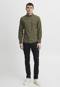 Casual Friday CFANTON - Overhemd - burnt olive melange