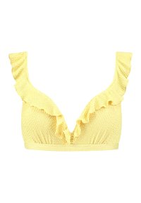 RUFFLE - Bikini-Top - geel