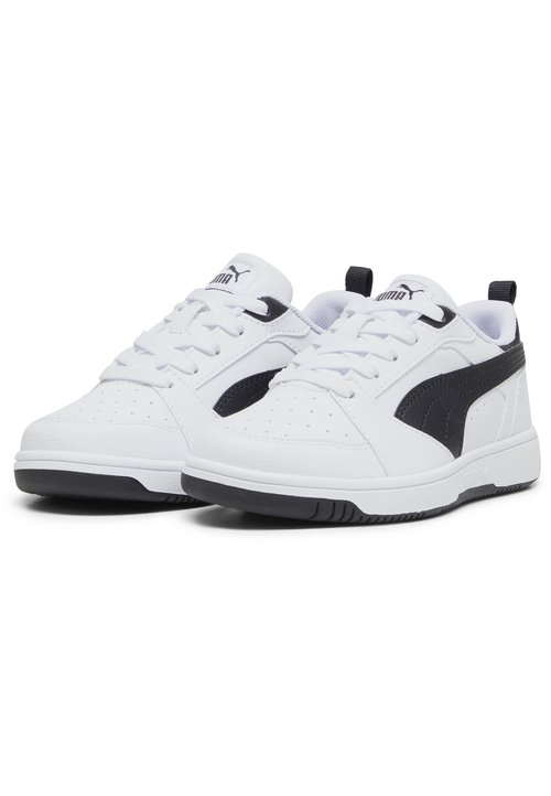 PUMA REBOUND LOW SNEAKER - Trainers - white/black/black — photo 2