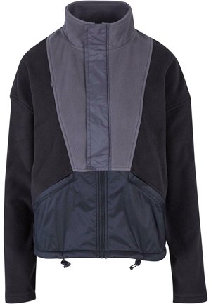 Urban Classics Giacca in pile - black darkshadow