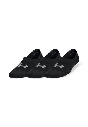 Under Armour BREATHE LITE ULTRA LOW 3 PACK - Sporta zeķes - black / black / pitch gray