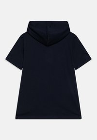 Champion RETRO SPORT HOODED CREWNECK UNISEX - Apdrukāts T-krekls - dark blue