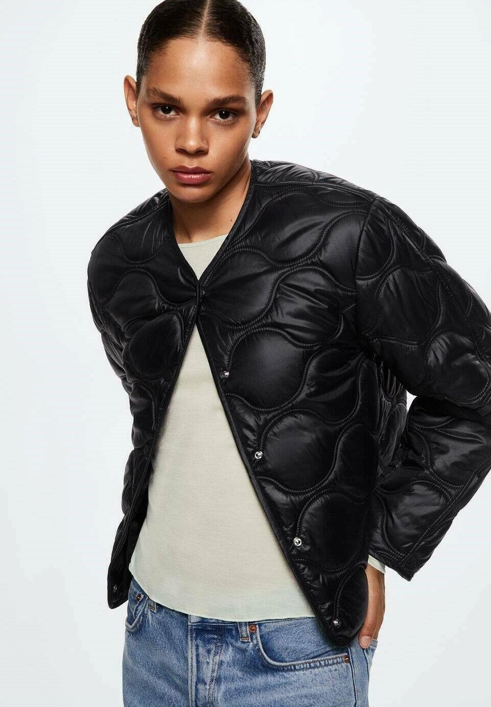 Mango CARROT - Light jacket - black 
