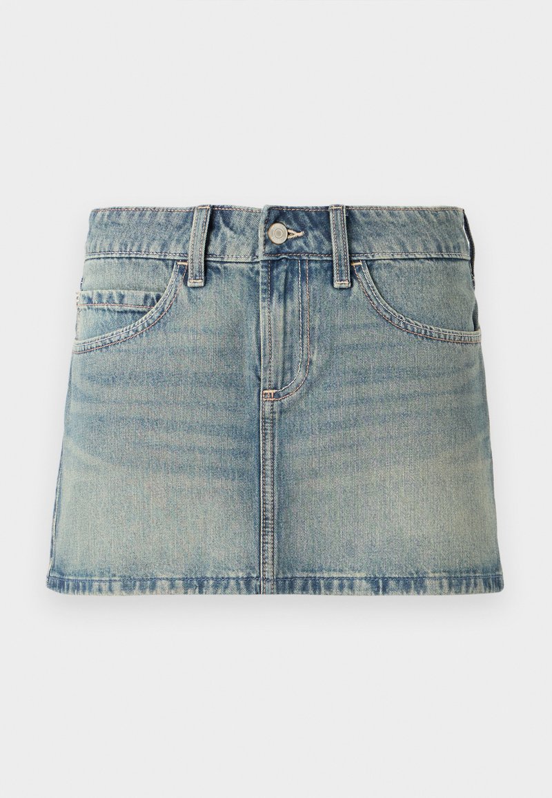 Hollister Co. Minirok blauw denim/bluedenim
