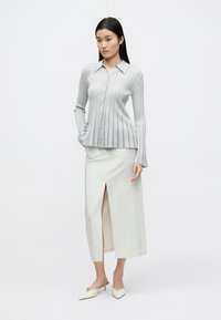 Emporio Armani SKIRT - Μάξι φούστα - warm white