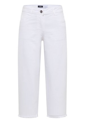 Cecil, 3/4 WIDE LEG JEANS IM LOOSE FIT - Jean droit - white