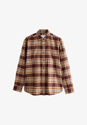 Next, REGULAR FIT - CHECK LONG SLEEVE SHIRT - Hemd - berry red