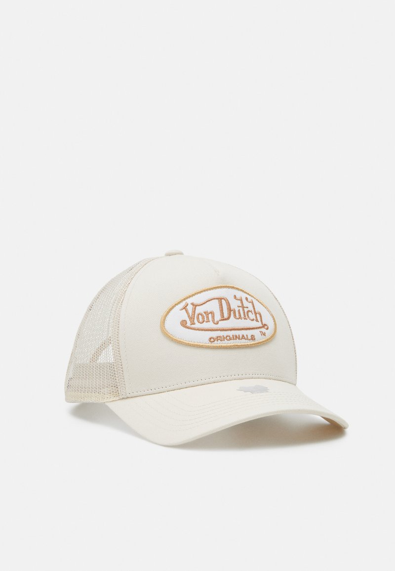 Von Dutch TRUCKER BOSTON UNISEX - Kšiltovka - cream/gold-coloured