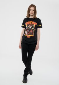 Paradiso Clothing KISS GUN STARS - Print T-shirt - black