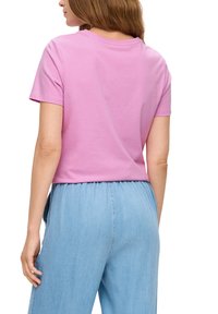 s.Oliver FOLIEN - T-shirt print - rosa