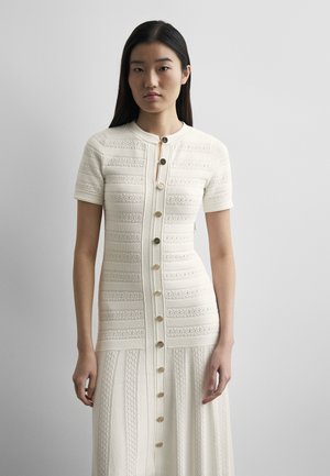 MILONA - Skjortekjole - ecru
