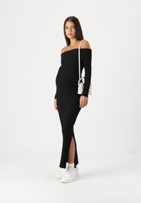 ONLY MATERNITY OLMESMERALDA DRESS - Haljina od žerseja - black