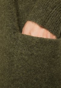Selected Femme SLFLULU NEW LONG CARDIGAN - Kardigán - kalamata