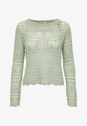 JDY Strickpullover - light green