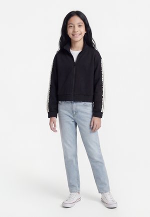 Lindex JACKET TRACK SUIT - Φούτερ με φερμουάρ - black